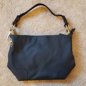 Navy blue hobo bag